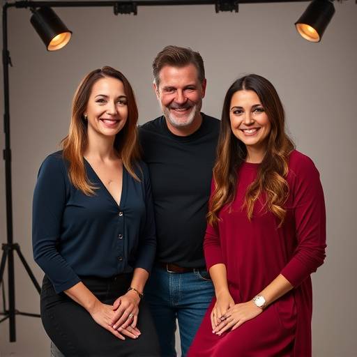 Photo de l'équipe du Studio Sonique Étoile